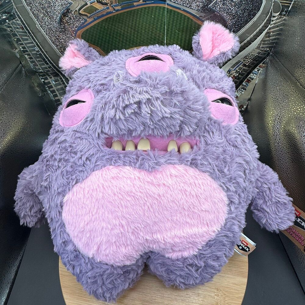 Fuggler Chunky Fuggs Bottomus Potamus Hippo Funny Ugly Monster 15 Inch New